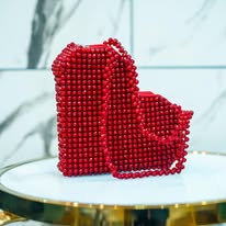 Crimson Heart Mini Bag